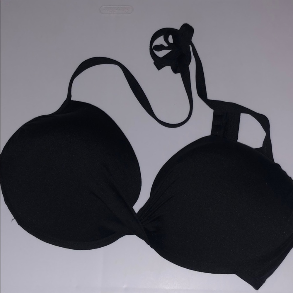 Black bikini top